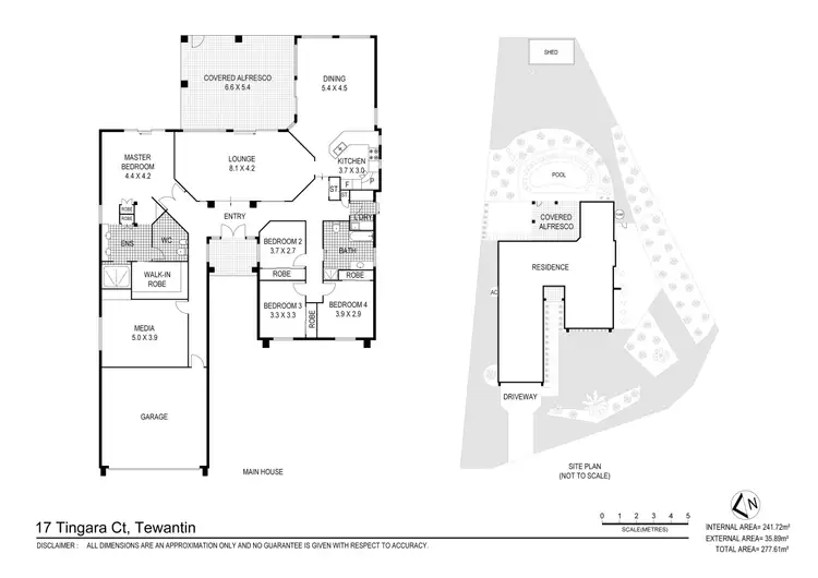 Floorplan of Homely house listing, 17 Tingara Court, Tewantin QLD 4565