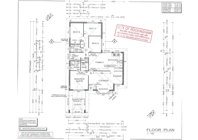 Floorplan of Homely house listing, 5 Bream Court, Warnbro WA 6169