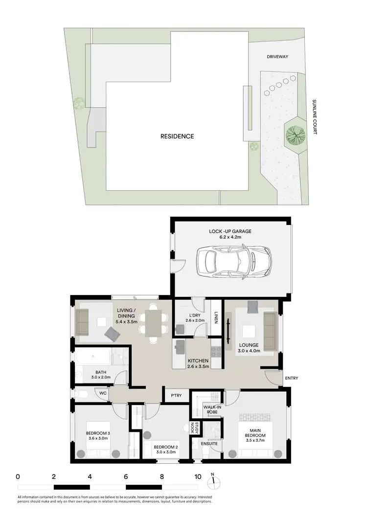 Floorplan of Homely house listing, 19 Sunline Court, Ballan VIC 3342