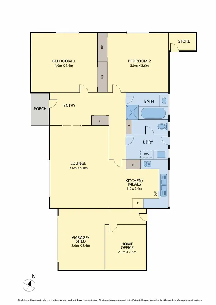 Floorplan of Homely unit listing, 4/8a Danin Street, Pascoe Vale VIC 3044