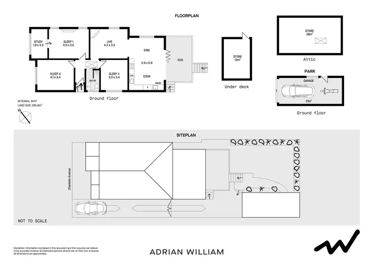 Floorplan of Homely house listing, 2 Charlotte Avenue, Marrickville NSW 2204