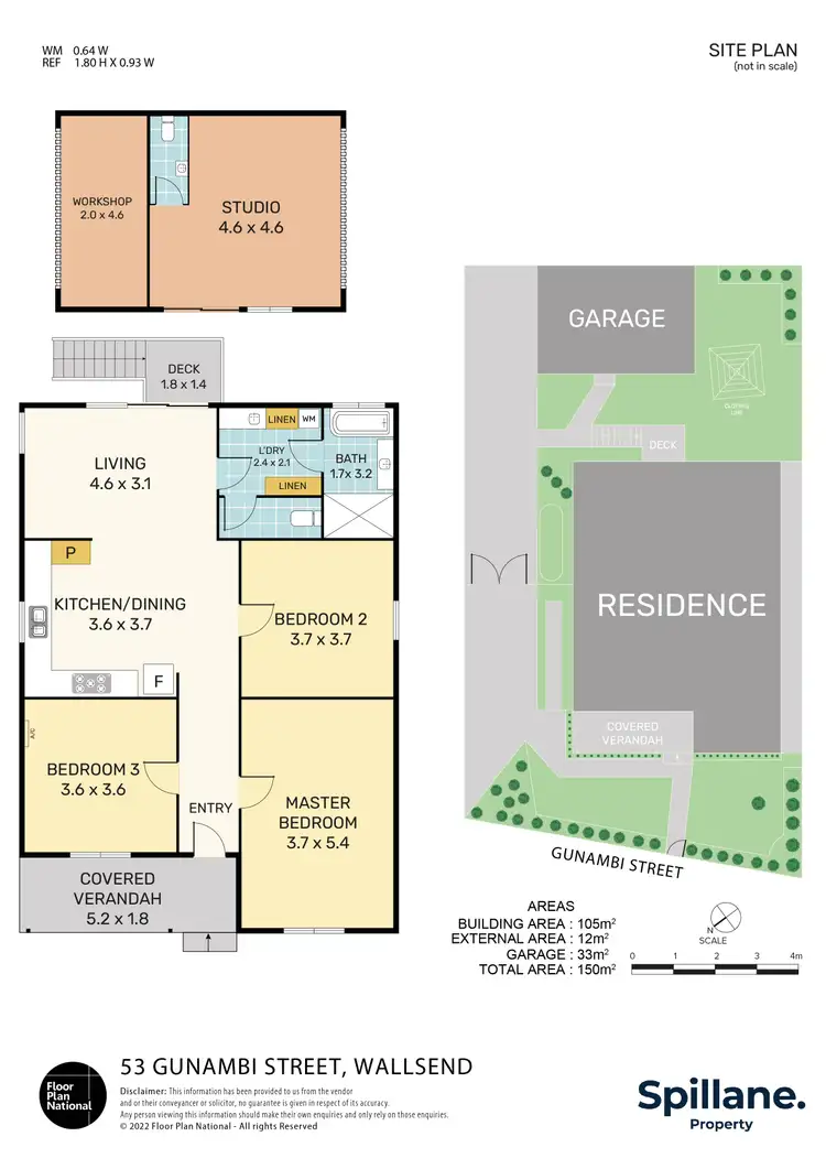 Floorplan of Homely house listing, 53 Gunambi Street, Wallsend NSW 2287