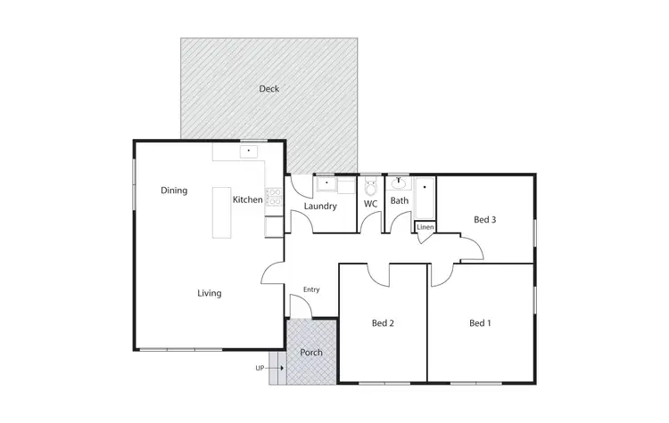 Floorplan of Homely house listing, 40 Gledden Street, Chifley ACT 2606