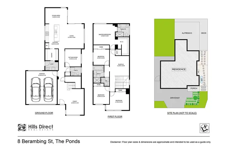 Floorplan of Homely house listing, 8 Berambing Street, The Ponds NSW 2769