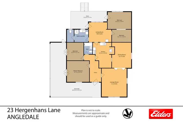 Floorplan of Homely house listing, 23 Hergenhans Lane, Angledale NSW 2550