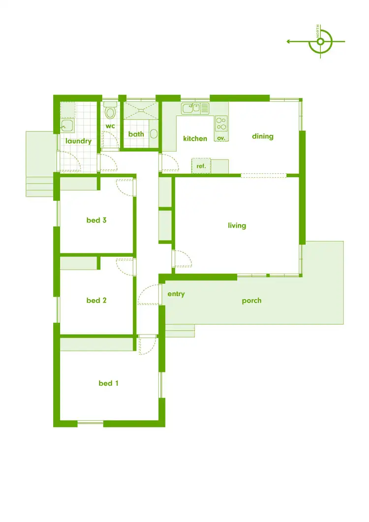 Floorplan of Homely house listing, 19 De Graaff Street, Holder ACT 2611
