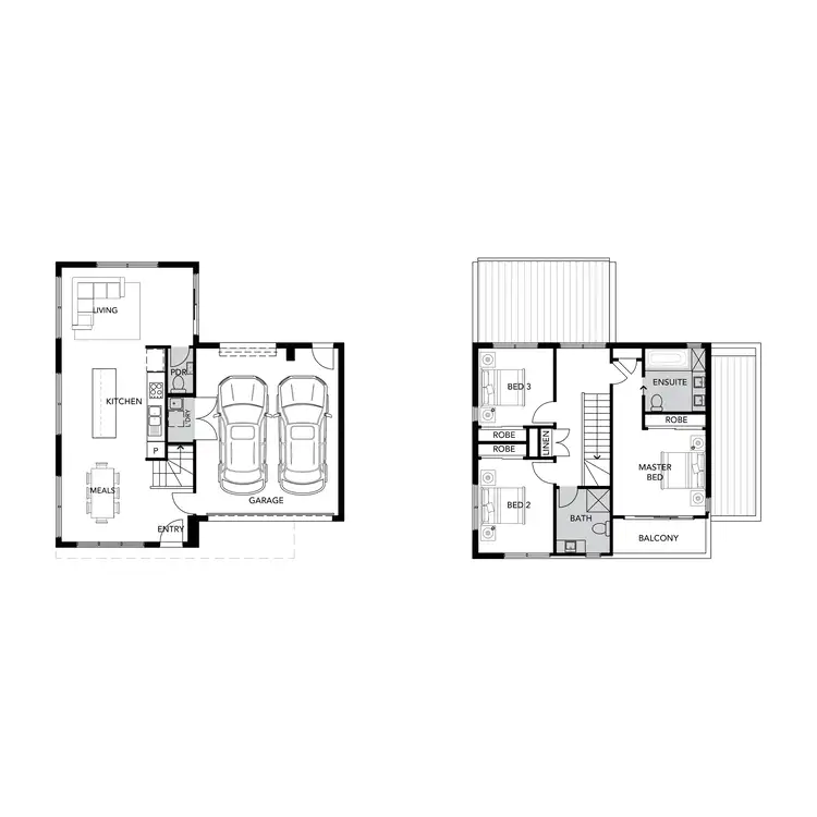 Floorplan of Homely townhouse listing, Lot 72 Growling Crescent, Wollert VIC 3750