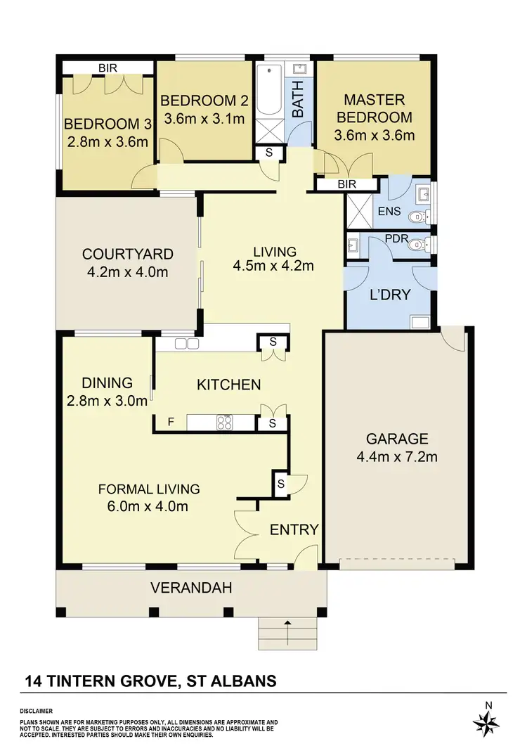 Floorplan of Homely house listing, 14 Tintern Grove, St Albans VIC 3021