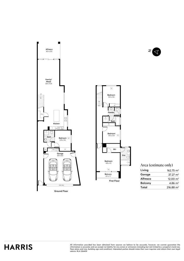 Floorplan of Homely house listing, 1A Bricknell Street, Magill SA 5072