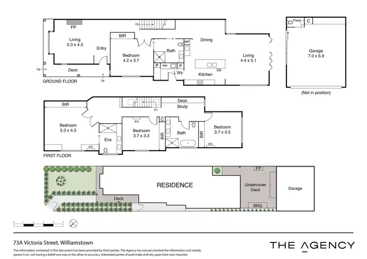 Floorplan of Homely house listing, 73A Victoria Street, Williamstown VIC 3016