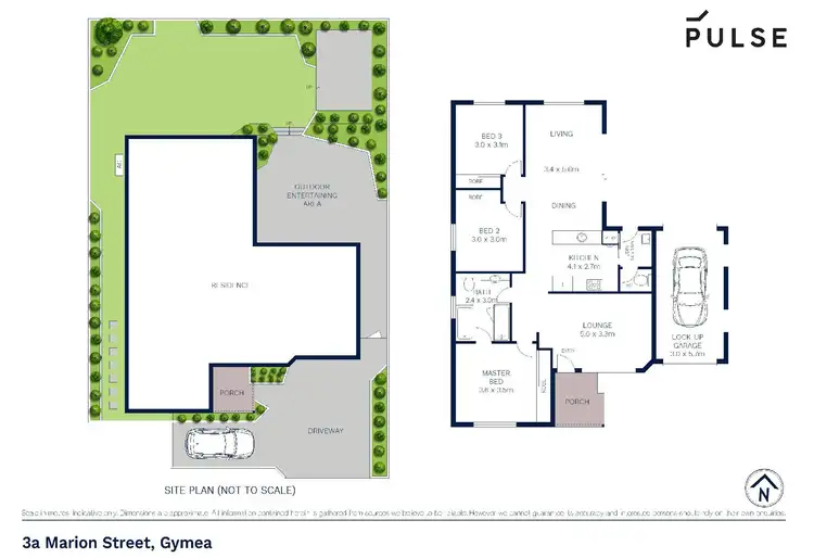 Floorplan of Homely house listing, 3a Marion Street, Gymea NSW 2227