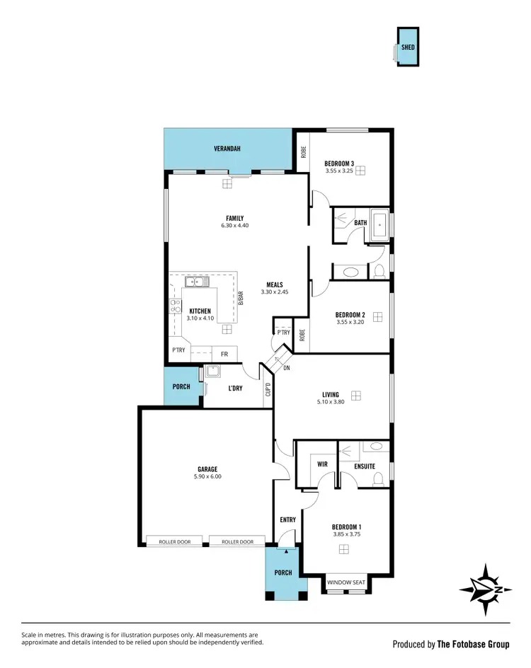 Floorplan of Homely house listing, 157 Grand Boulevard, Seaford Rise SA 5169