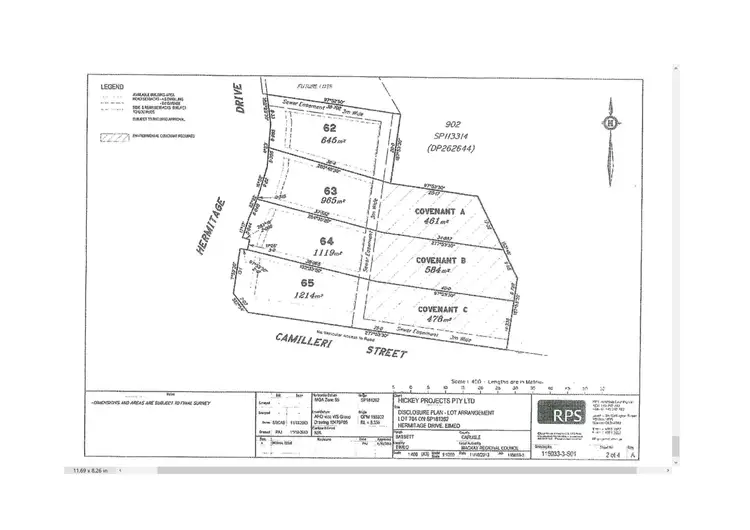 Floorplan of Homely land listing, 6 Hermitage Drive, Eimeo QLD 4740