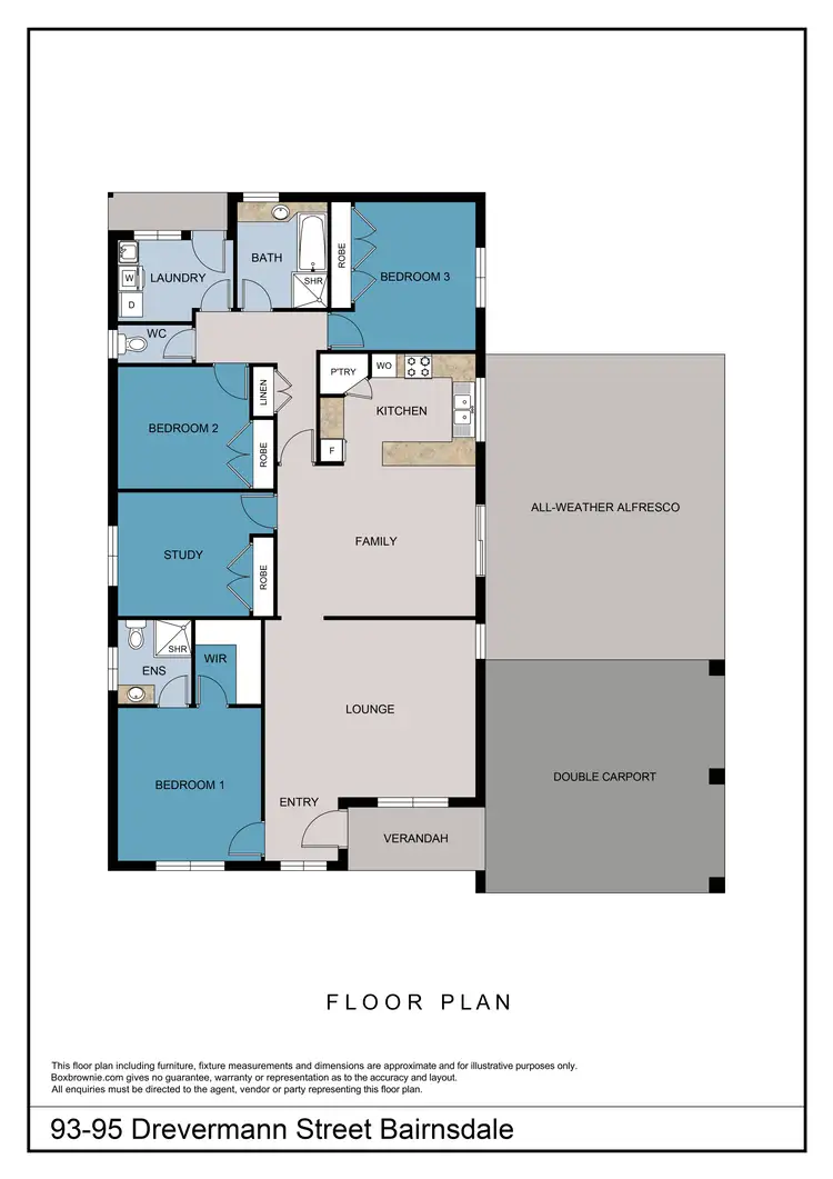 Floorplan of Homely house listing, 93-95 Drevermann Street, Bairnsdale VIC 3875