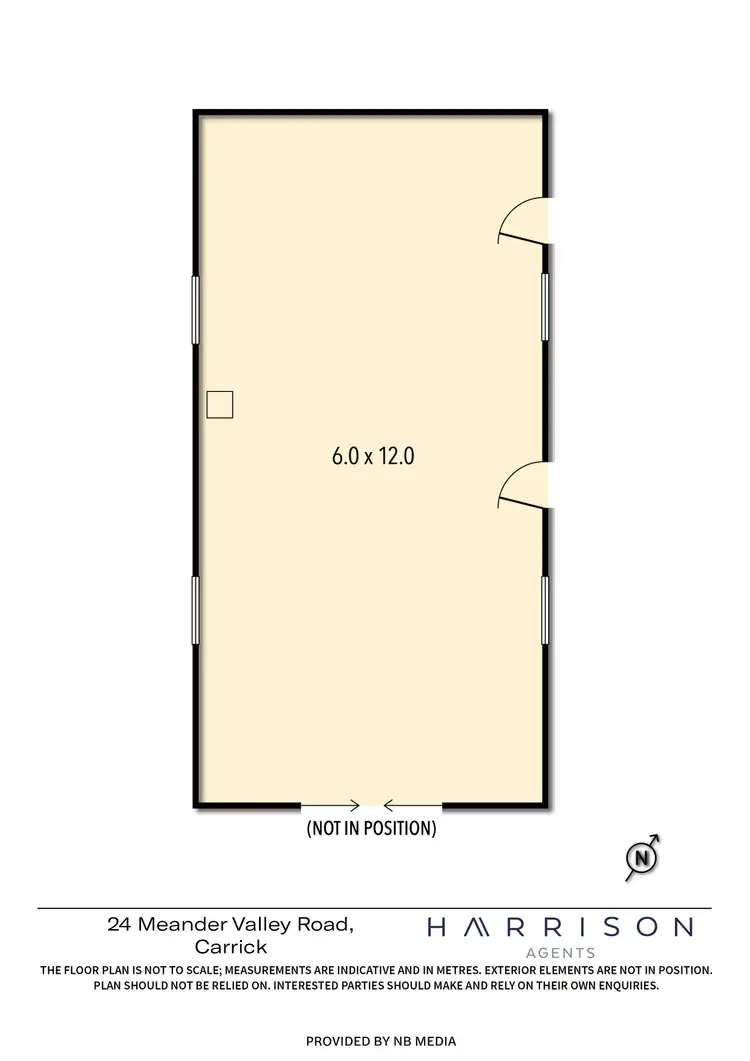 Floorplan of Homely unit listing, 4/24 Meander Valley Road, Carrick TAS 7291
