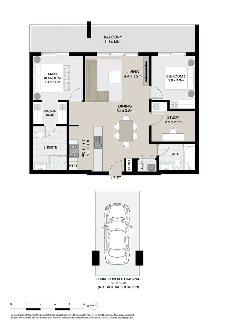 Floorplan of Homely unit listing, 706/18-26 Romsey Street, Waitara NSW 2077