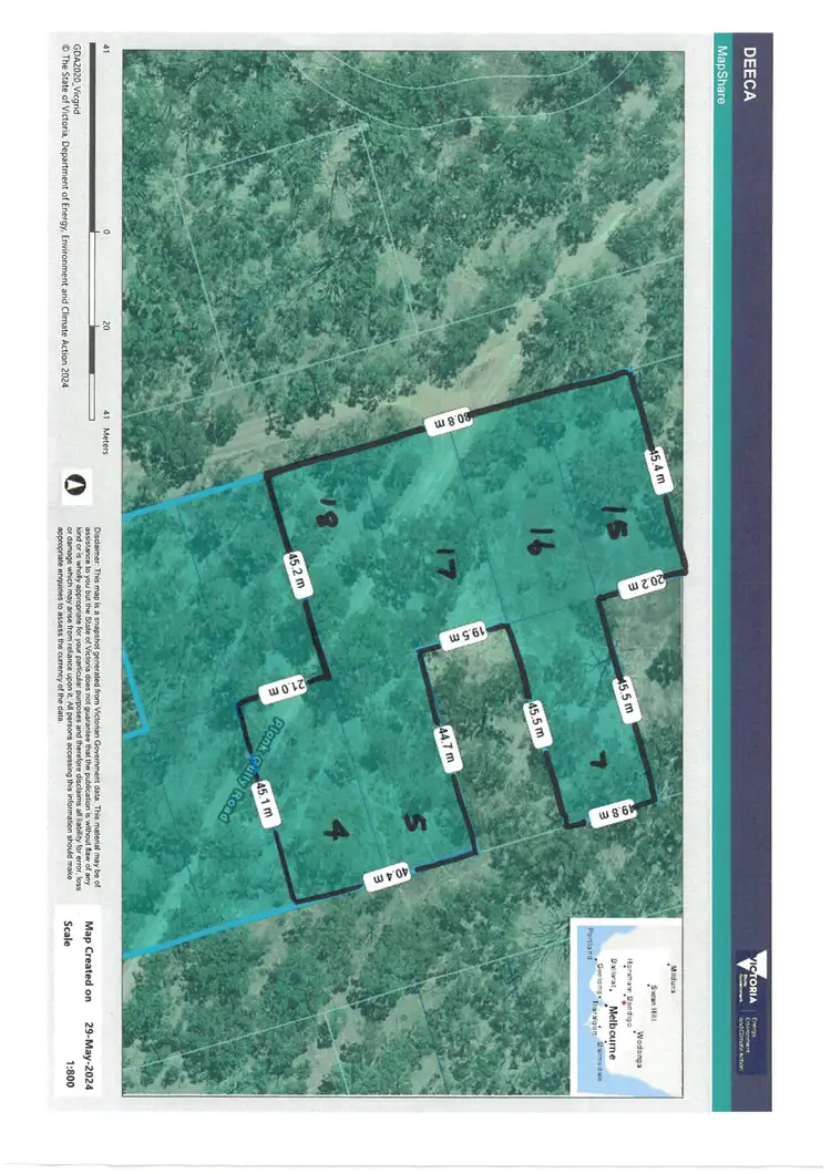 Floorplan of Homely rural property listing, CA 4, 5, 7 Plonk Gully Track, Redcastle VIC 3523