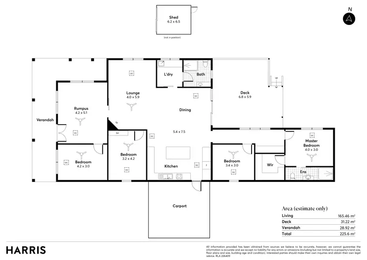 Floorplan of Homely house listing, 519 Longwood Road, Longwood SA 5153
