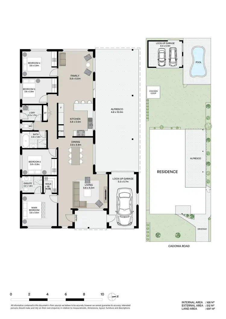 Floorplan of Homely house listing, 64 Cadonia Road, Tuggerawong NSW 2259