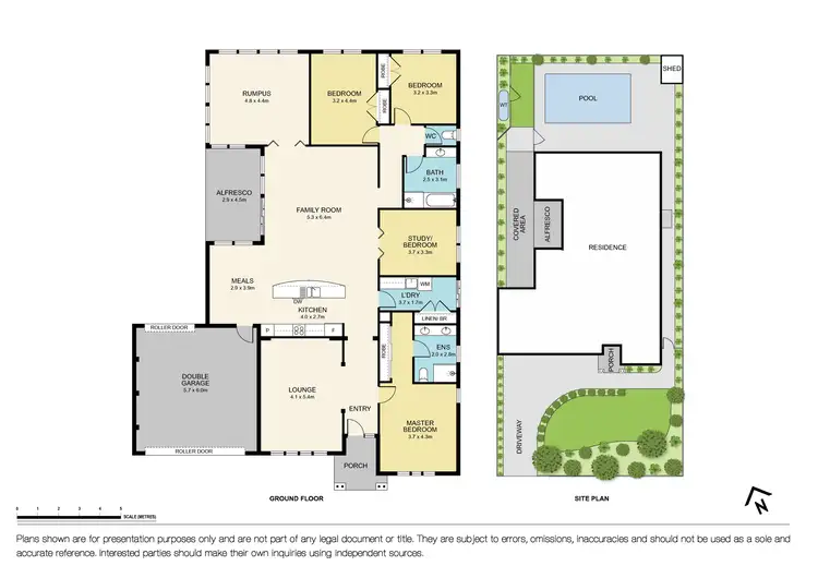 Floorplan of Homely house listing, 18 Ganaway Drive, Berwick VIC 3806