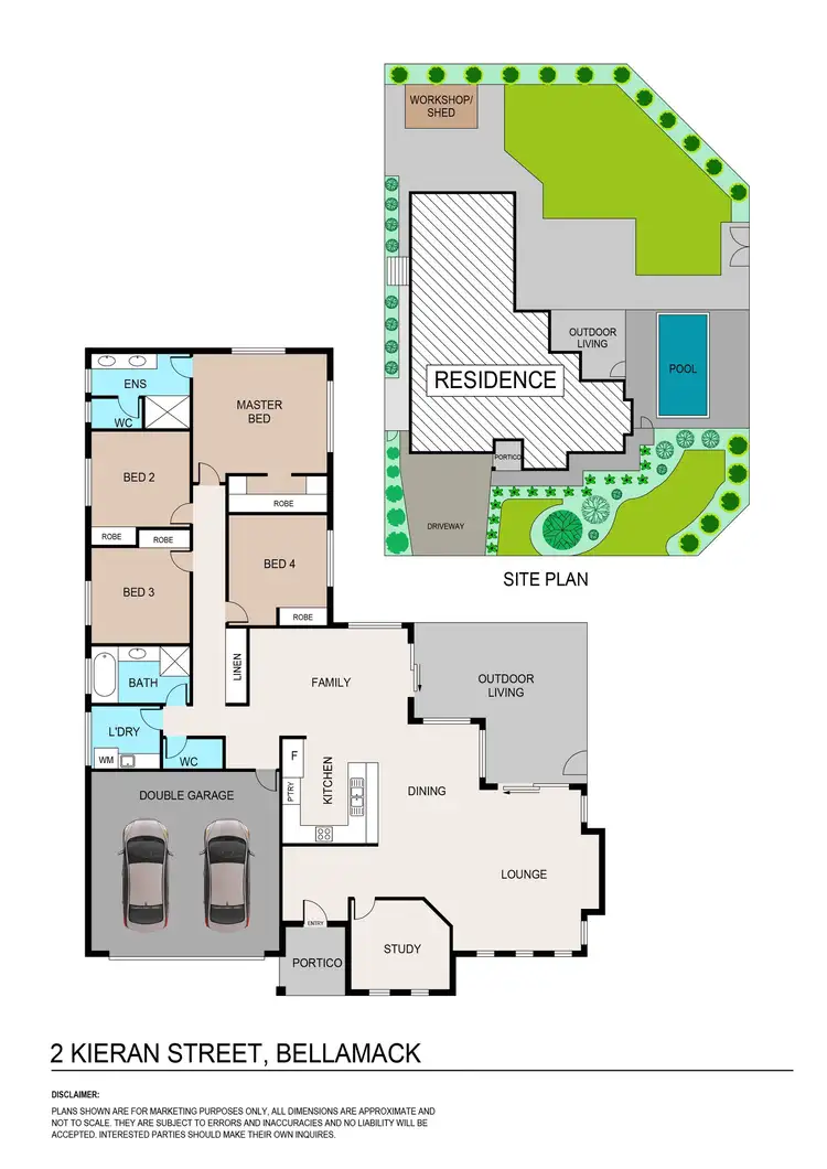 Floorplan of Homely house listing, 2 Kieran Street, Bellamack NT 832