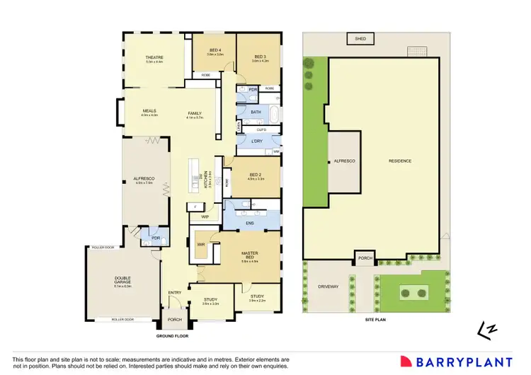 Floorplan of Homely house listing, 46 Domain Drive, Hillside VIC 3037
