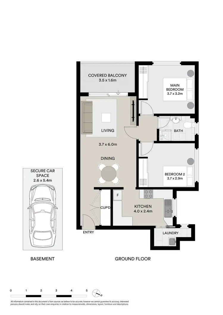 Floorplan of Homely apartment listing, 2/27 Morton Street, Wollstonecraft NSW 2065