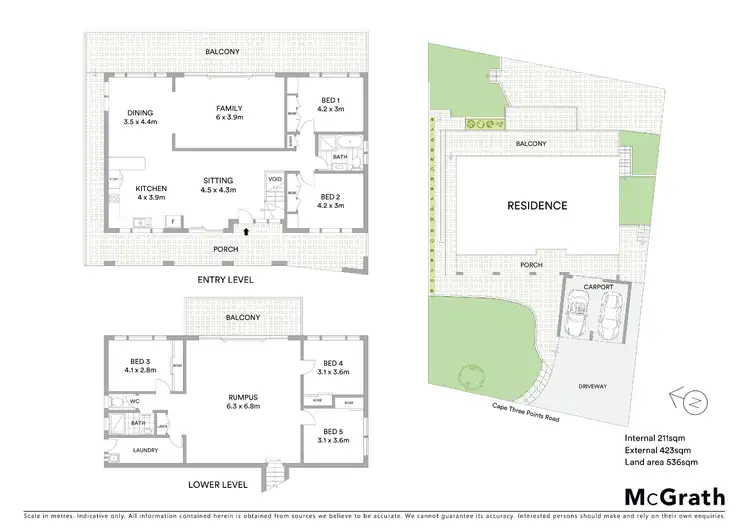 Floorplan of Homely house listing, 80 Cape Three Points Road, Avoca Beach NSW 2251