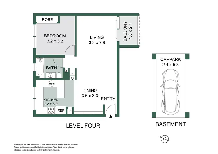Floorplan of Homely apartment listing, 48/300a Burns Bay Road, Lane Cove NSW 2066