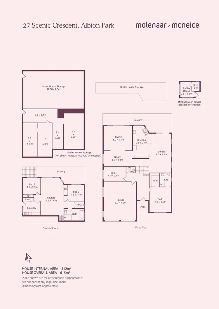 Floorplan of Homely house listing, 27 Scenic Crescent, Albion Park NSW 2527