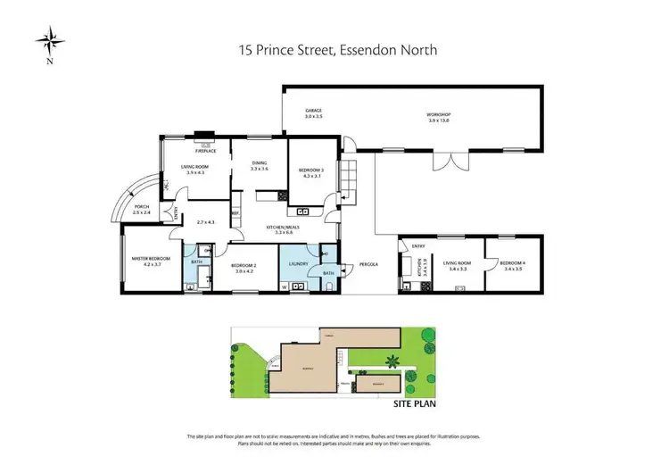 Floorplan of Homely house listing, 15 Prince Street, Essendon North VIC 3041