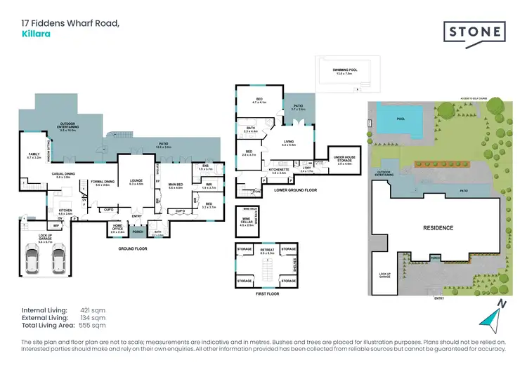 Floorplan of Homely house listing, 17 Fiddens Wharf Road, Killara NSW 2071