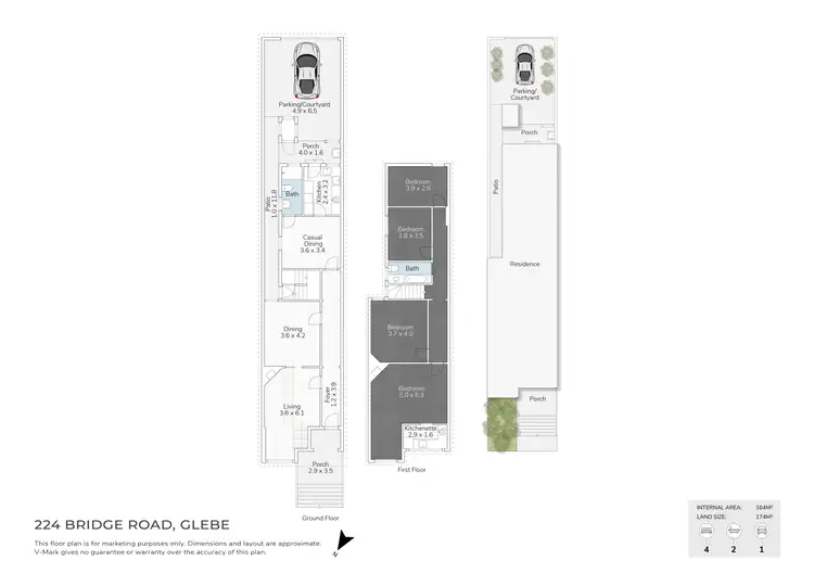 Floorplan of Homely house listing, 224 Bridge Road, Glebe NSW 2037