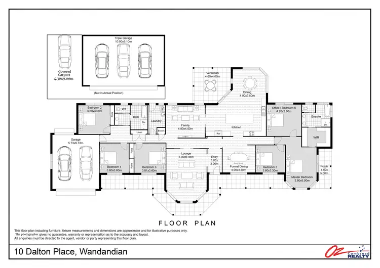 Floorplan of Homely house listing, 10 Dalton Place, Wandandian NSW 2540