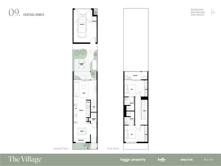 Floorplan of Homely townhouse listing, Level 9/17 Smith Street, Daylesford VIC 3460
