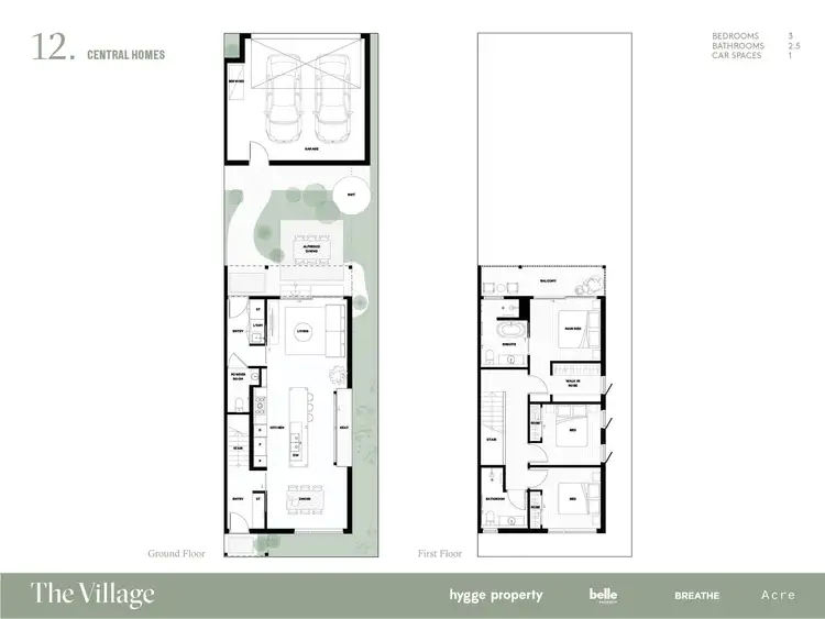 Floorplan of Homely townhouse listing, Level 12/17 Smith Street, Daylesford VIC 3460