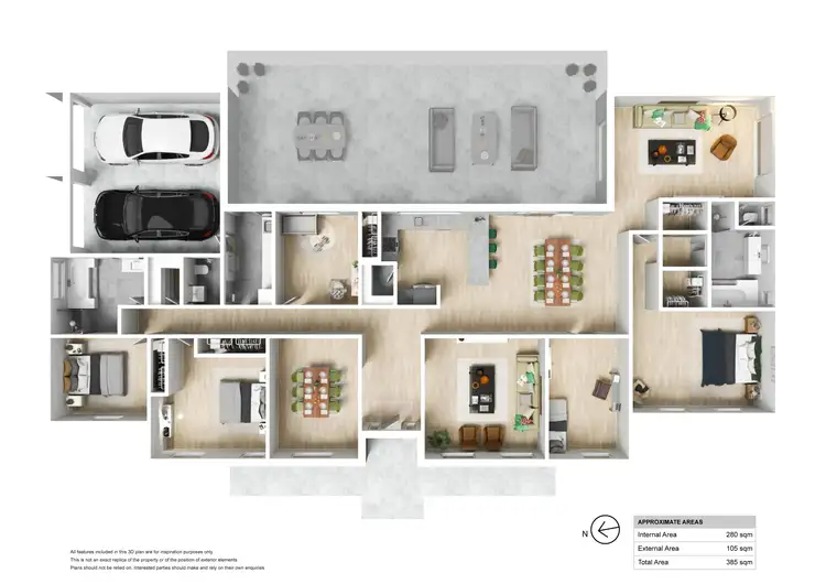 Floorplan of Homely house listing, 5 Echidna Close, Bellbird NSW 2325