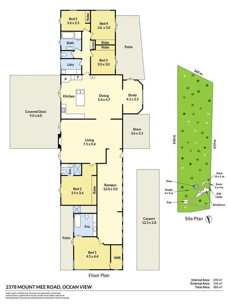Floorplan of Homely house listing, 2378 Mount Mee Road, Ocean View QLD 4521