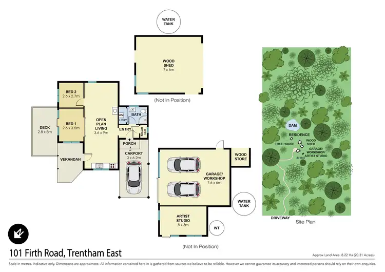 Floorplan of Homely house listing, 101 Firth Road, Trentham East VIC 3458