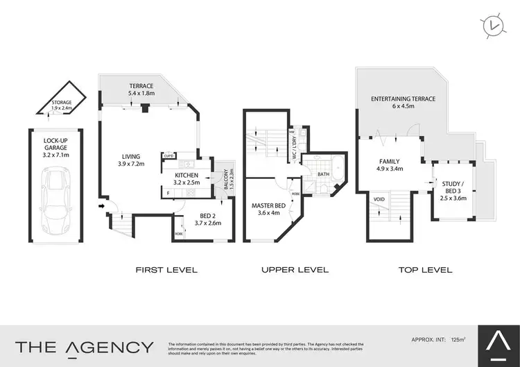 Floorplan of Homely apartment listing, 7/41-45 Lower Bent Street, Neutral Bay NSW 2089