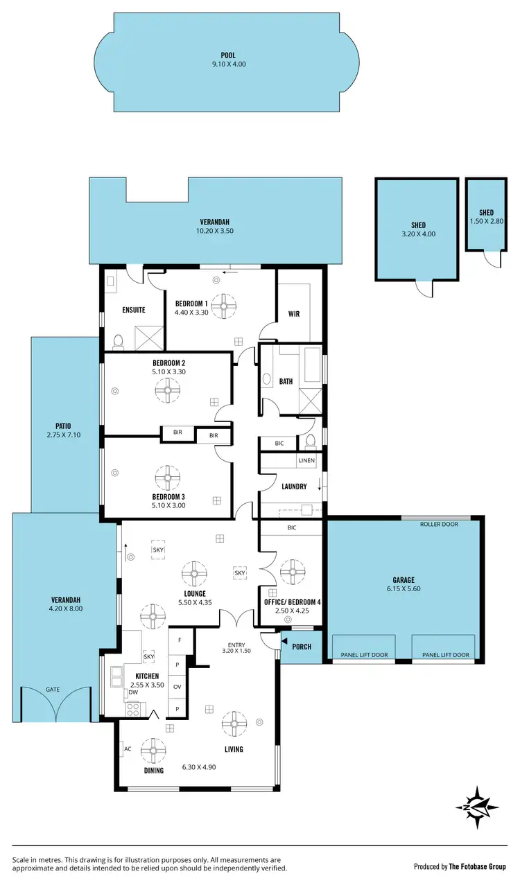Floorplan of Homely house listing, 71 Barbados Drive, Seaford Rise SA 5169