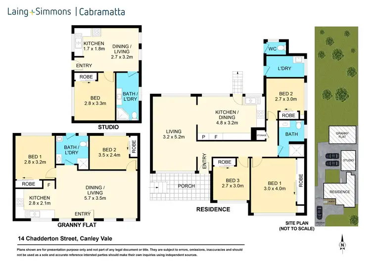 Floorplan of Homely house listing, 14 Chadderton Street, Cabramatta NSW 2166