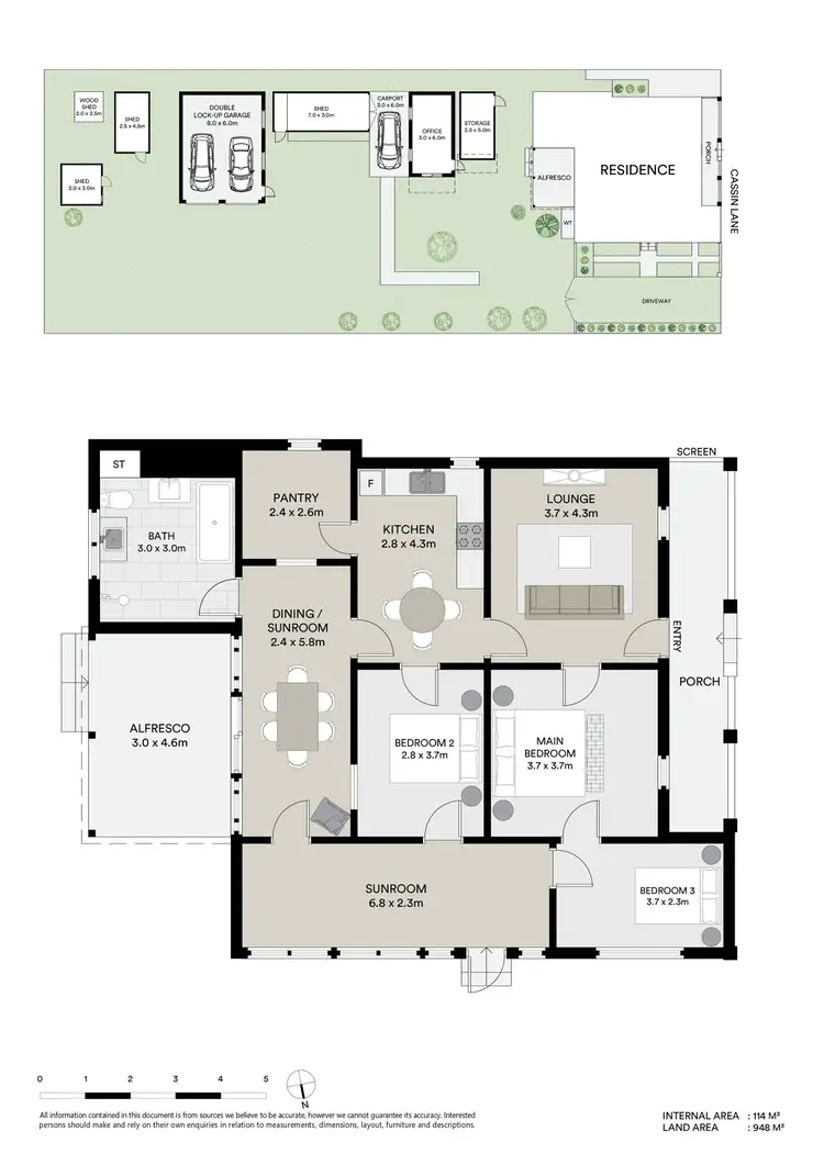 Floorplan of Homely house listing, 5 Cassin Lane, Mudgee NSW 2850