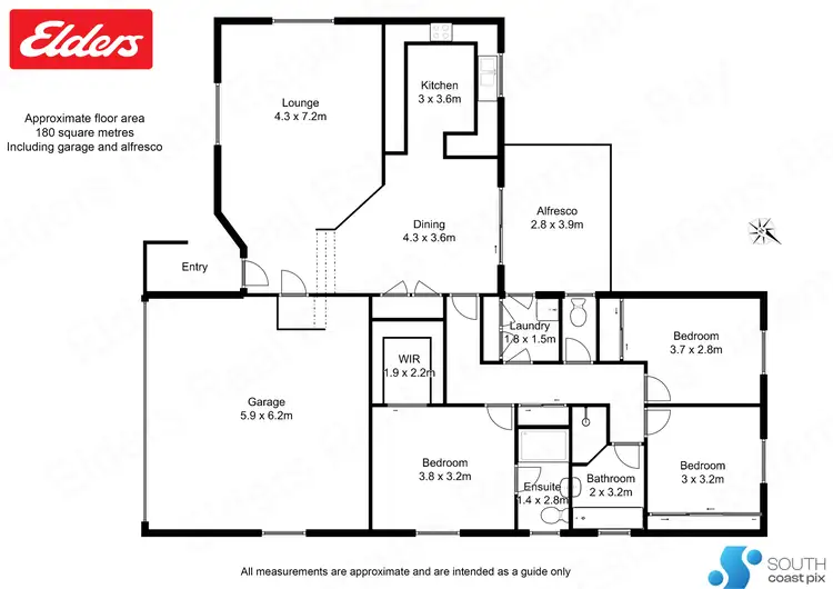 Floorplan of Homely house listing, 25B Gibson Place, Batehaven NSW 2536