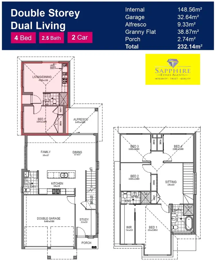 Floorplan of Homely land listing, TBA Tenth Avenue, Austral NSW 2179