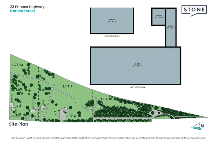 Floorplan of Homely house listing, 23 Princes Highway, Darkes Forest NSW 2508