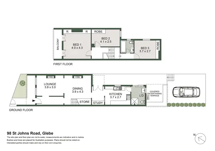 Floorplan of Homely house listing, 98 St Johns Road, Glebe NSW 2037