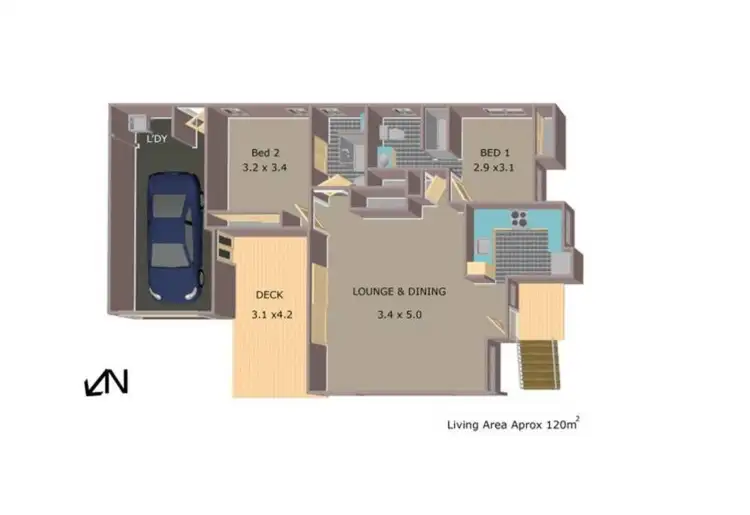 Floorplan of Homely house listing, 20 Periwinkle Lane, Springfield Lakes QLD 4300