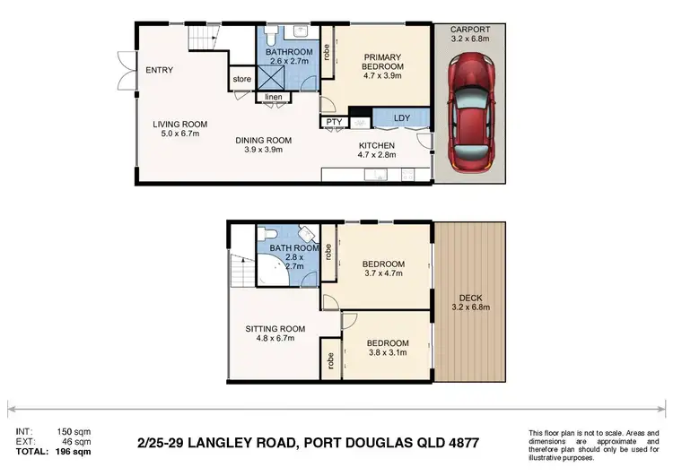 Floorplan of Homely villa listing, 2/25-29 Langley Road, Port Douglas QLD 4877