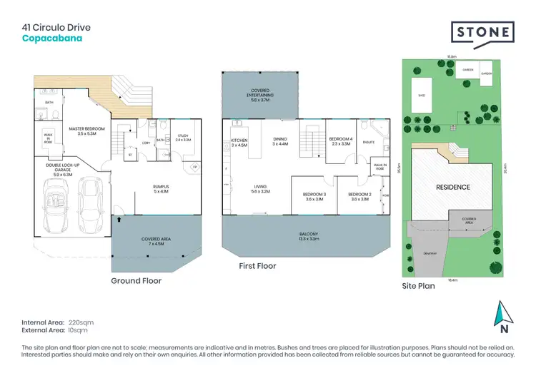 Floorplan of Homely house listing, 41 Circulo Drive, Copacabana NSW 2251